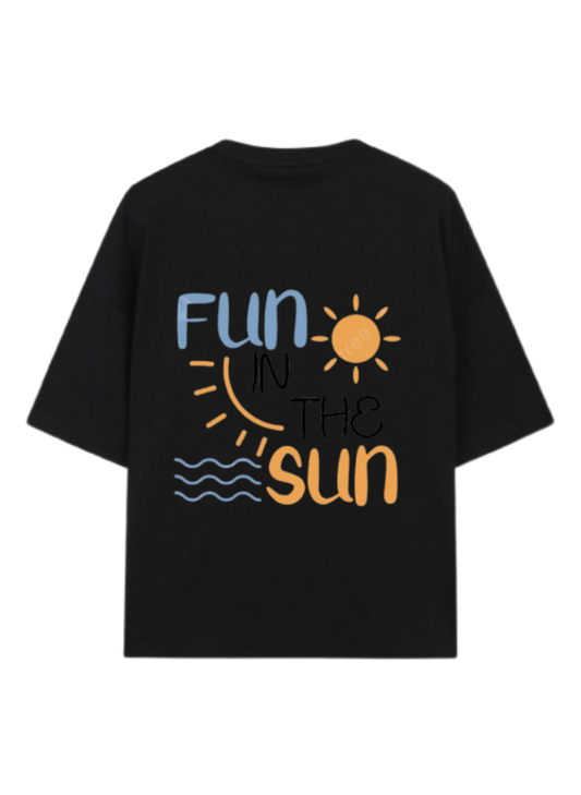 Summer Vibes t- shirt Black Back 42