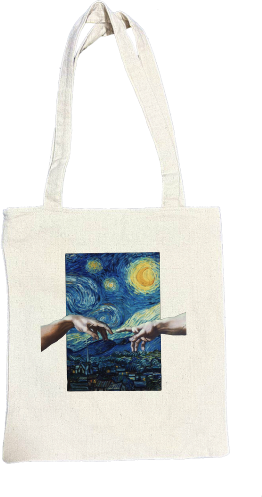 خلق آدم tote bag beige 182