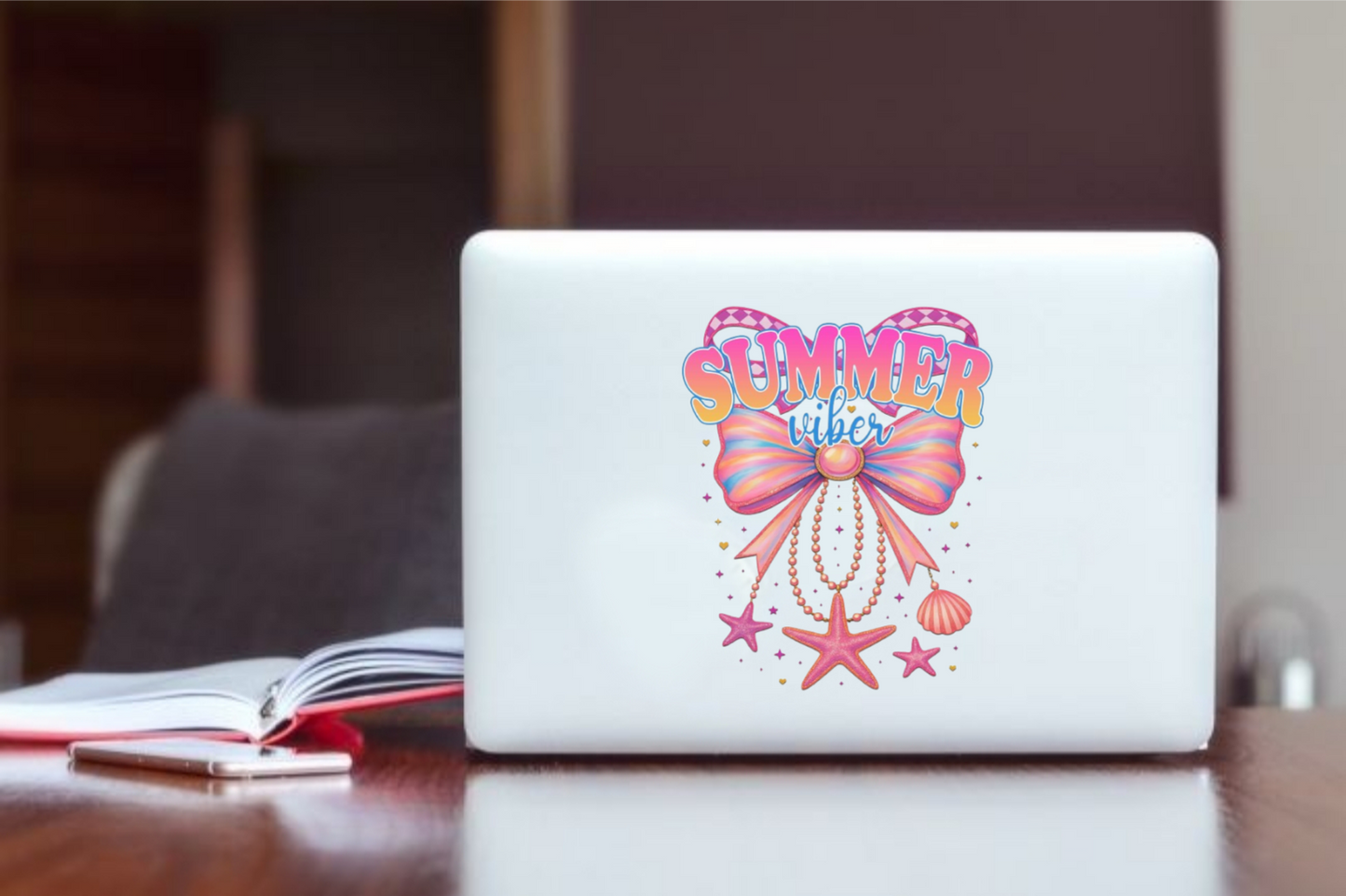 Summer Vibes Laptop Sticker 42