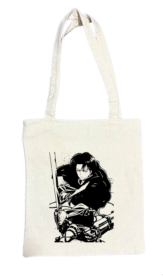Anime Attack on titan shingeki no kyojin Aot biege tote bag 41