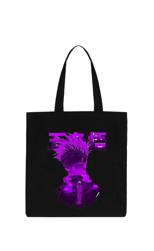 jujutsu kaisen GOJO  tote bag Black 42