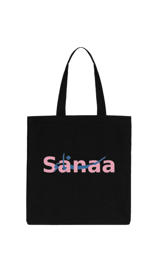 names tote bag Black Sanaa 42