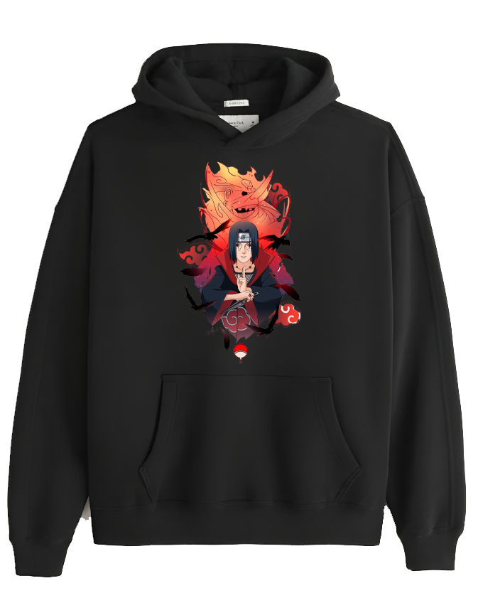 Naruto Shippuden One Size hoodie Black 82