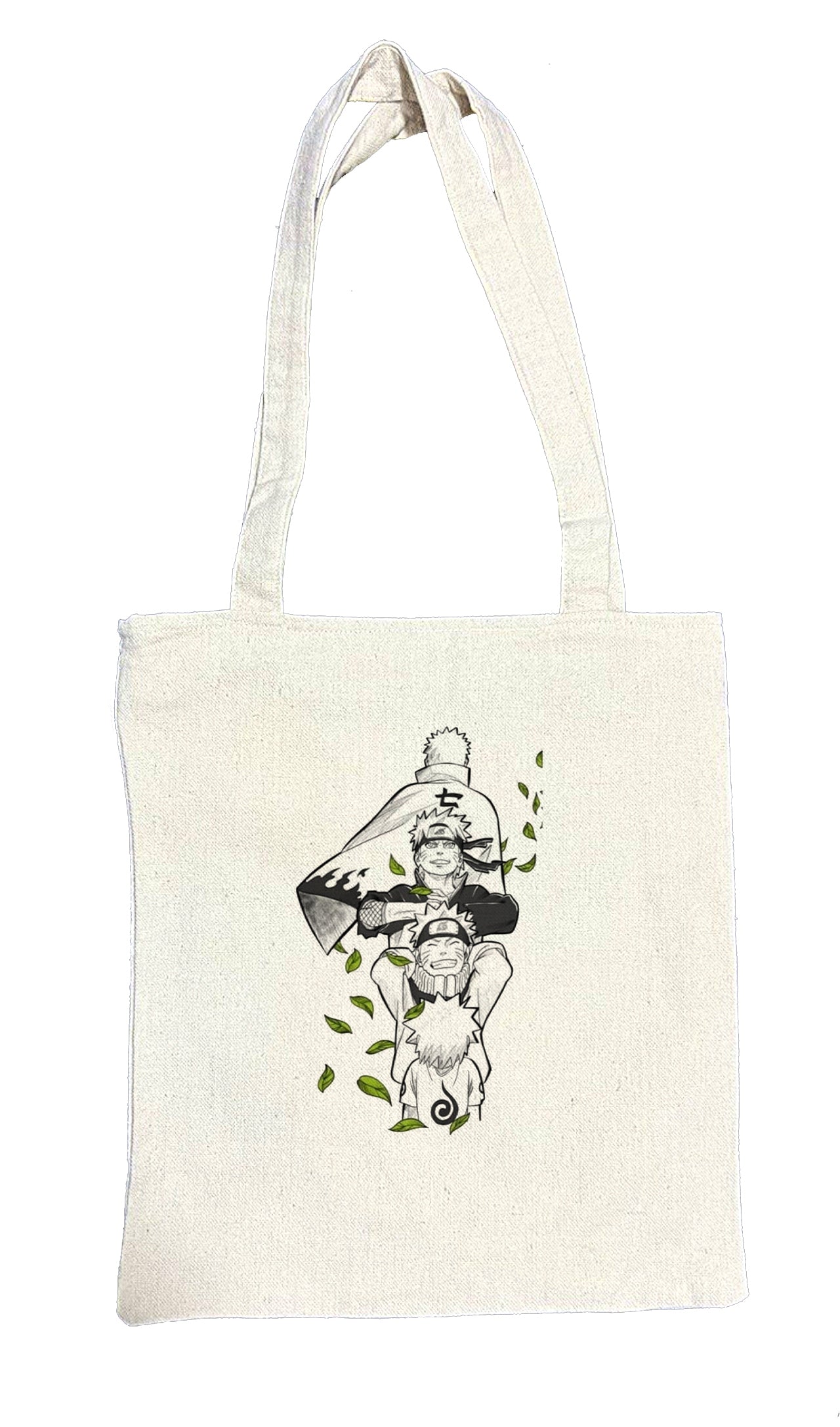 Naruto Shippuden tote bag beige 42