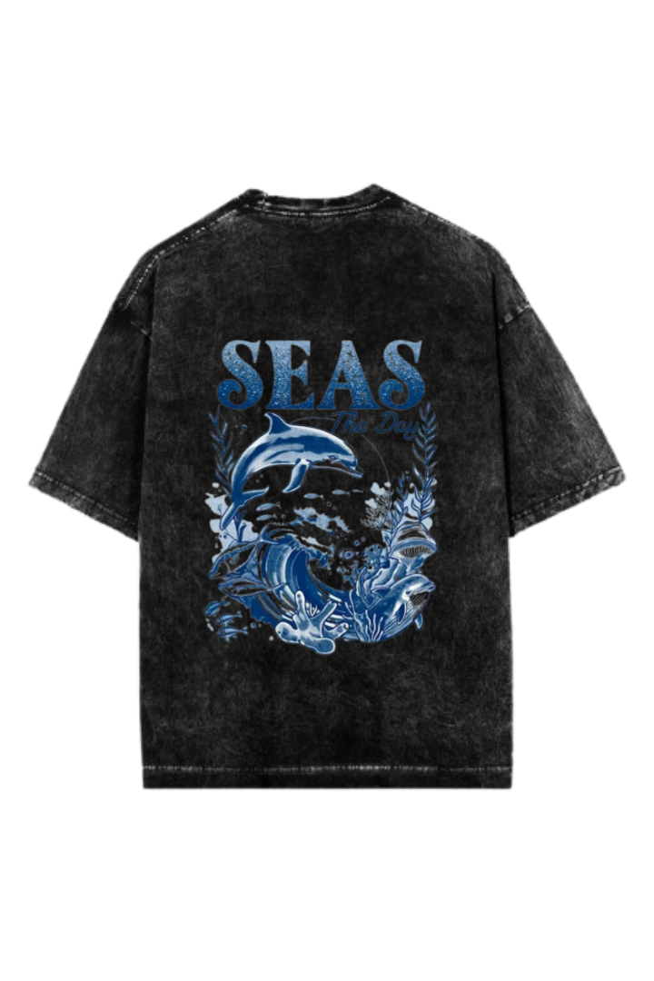 Summer Vibes One Size t- shirt Washed Back 42