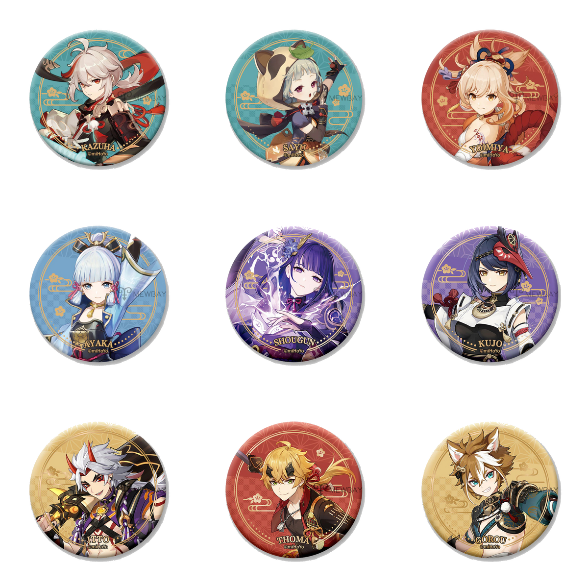 Genshin Impact brooch 125