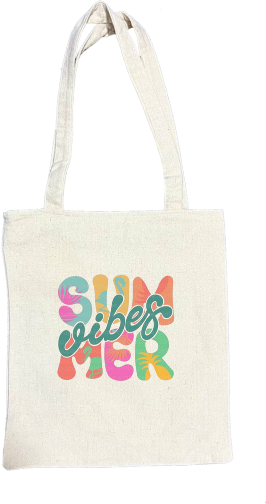 Summer Vibes tote bag Beige 42