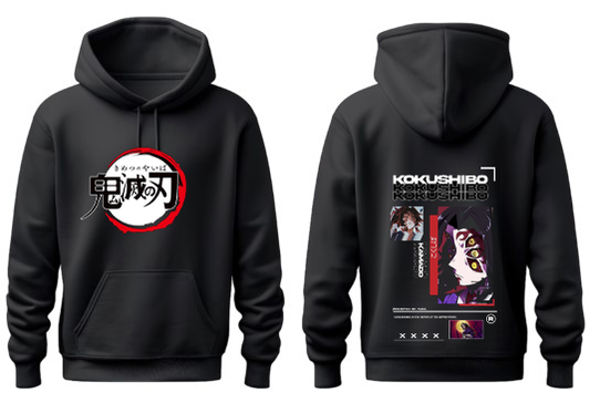 Anime Demon slayer nezuko tanjiro Oversize Hoodie Black 42