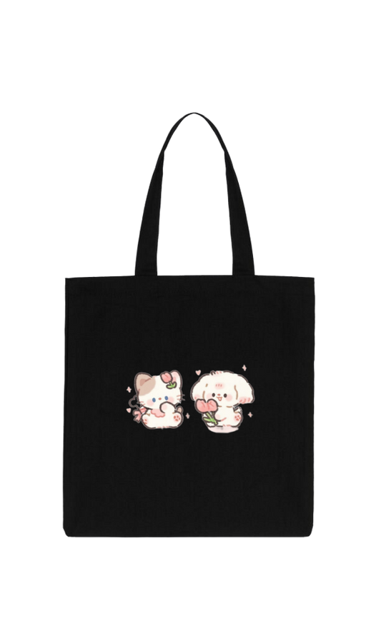 bunny tote bag White 42