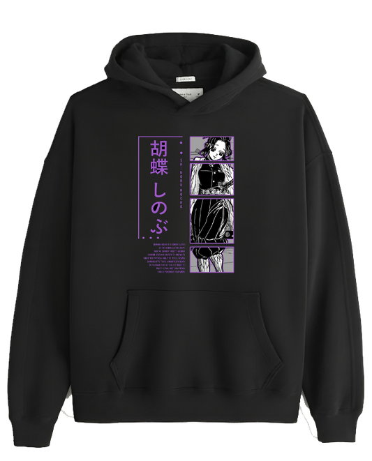 Anime Demon slayer nezuko tanjiro Oversize Hoodie Black 94