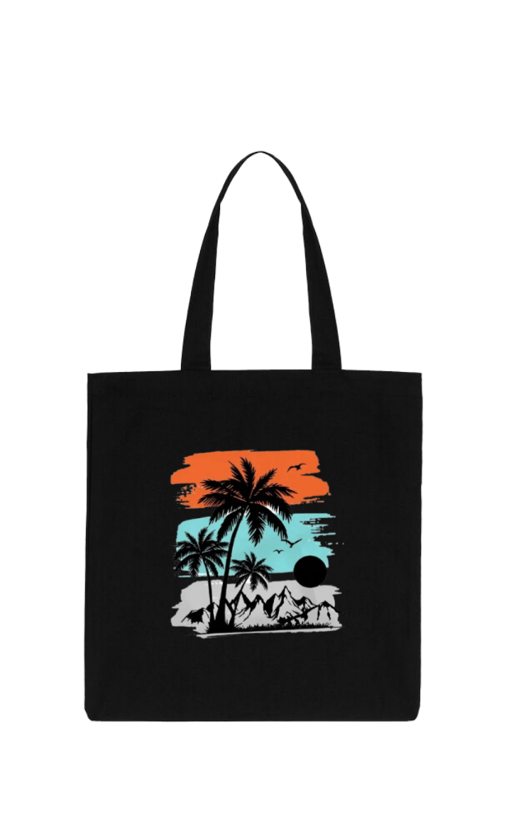 Summer Vibes tote bag Black 42