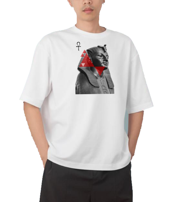 Egypt t- shirt Over Size White 42