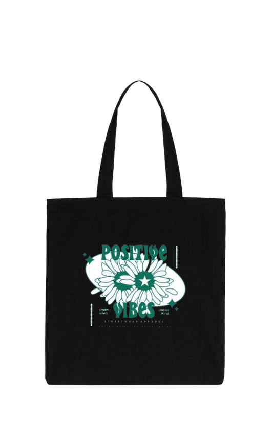 VIBES tote bag Black 172