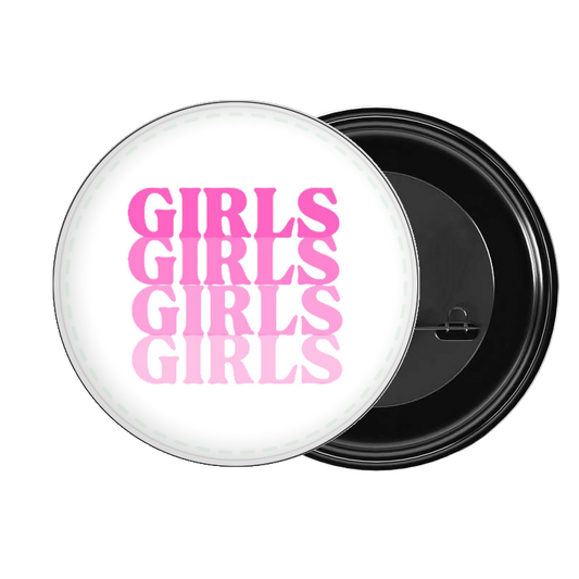 brooch GIRLS GIRLS GIRLS GIRLS 42