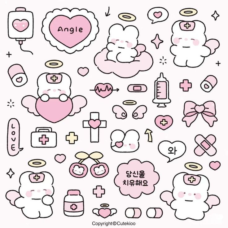 Aesthetic Cute Stickers Pack - Waterproof Vinyl Cartoon Decals for Water Bottles, Laptops, Scrapbooking, Kawaii Stationery Supplies sticker journal sticker