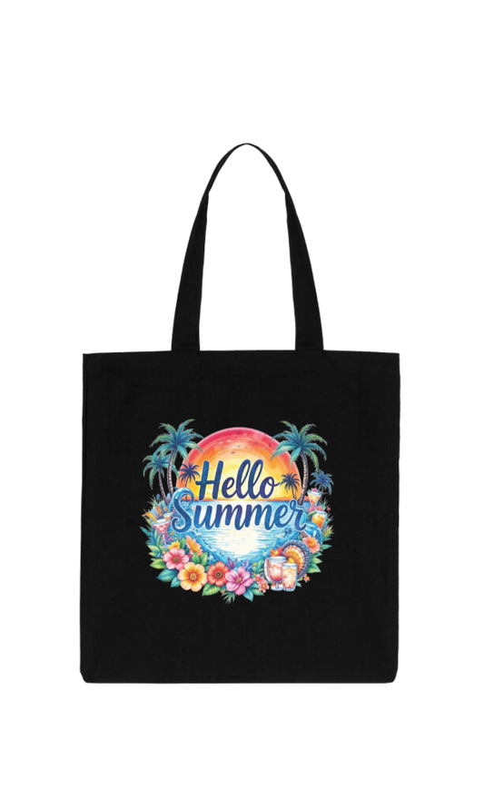 Summer Vibes tote bag Black 43
