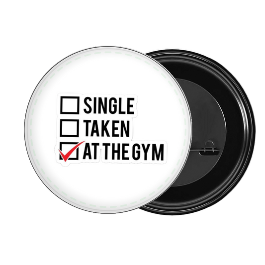 badge pin for bag workout gym pilates 42