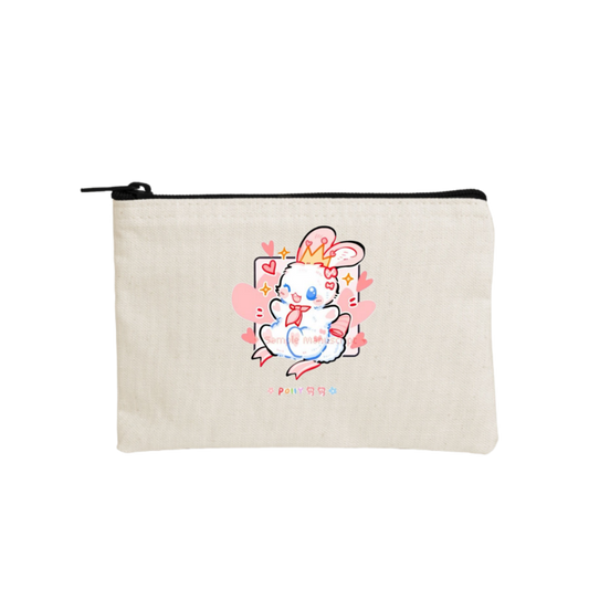 bunny wallet pencil case Beige 33