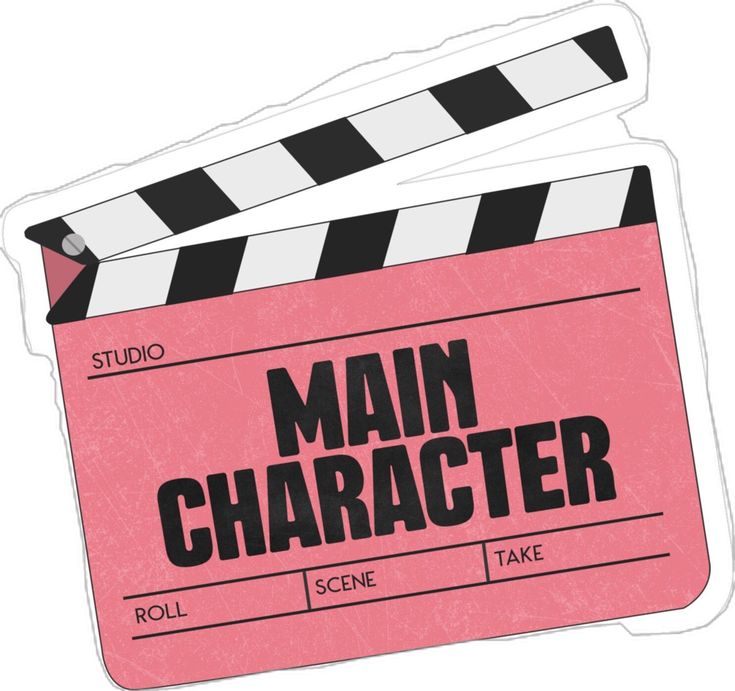 Sticker MAIN CHARACTER 43