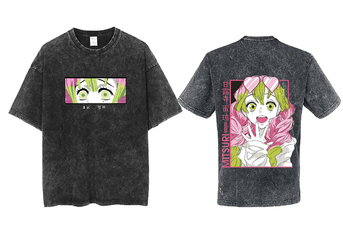 Anime Demon slayer nezuko tanjiro  One Size t- shirt Washed 43