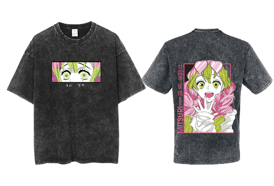 Anime Demon slayer nezuko tanjiro  One Size t- shirt Washed 43