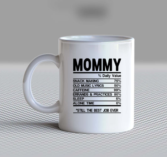 MOMMY Back text Mug 43