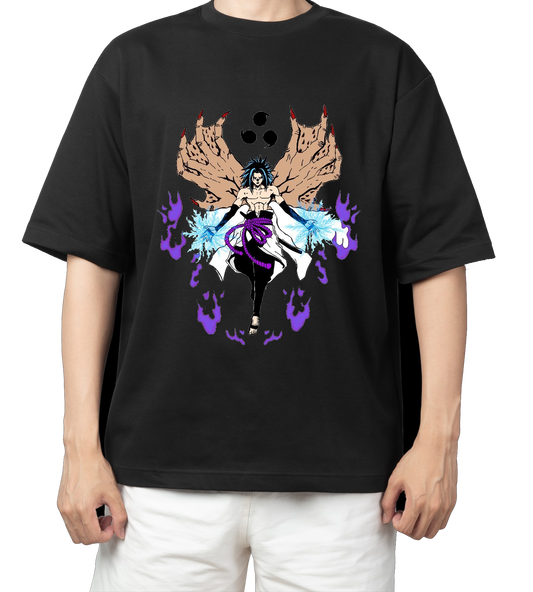 Naruto Shippuden t- shirt One Size Black 43