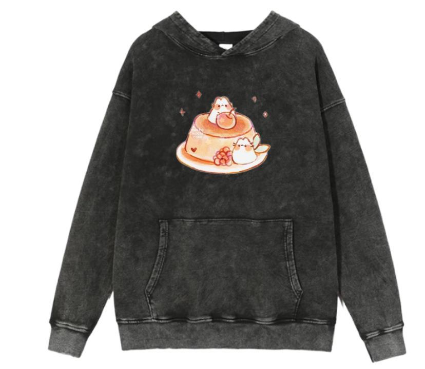 bunny Oversize Hoodie Washed 43