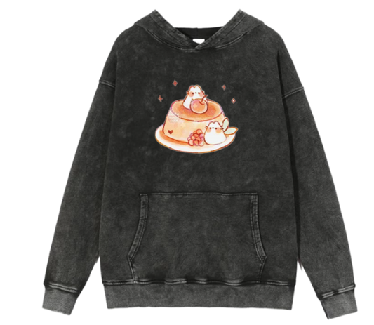 bunny Oversize Hoodie Washed 43