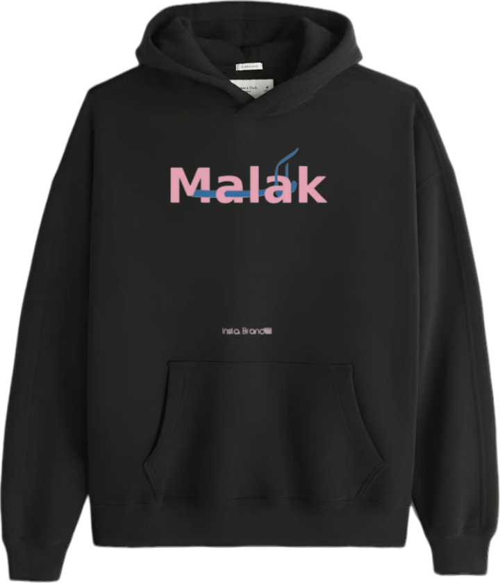 names One Size hoodie Black Malak 43