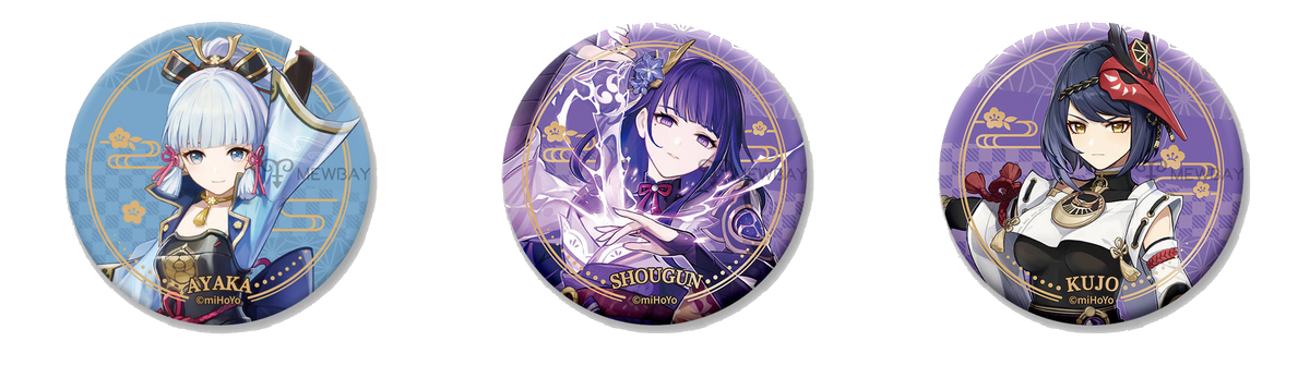Genshin Impact brooch 126