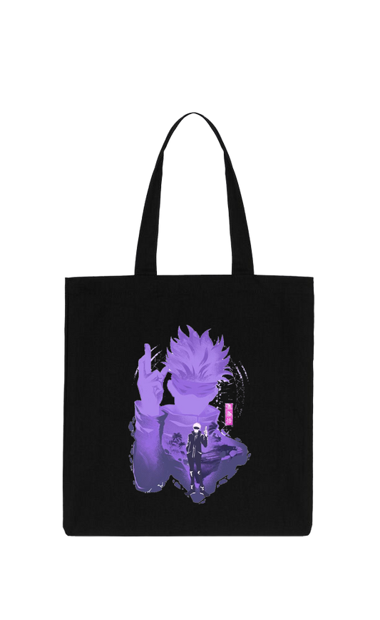 jujutsu kaisen GOJO  tote bag Black 43