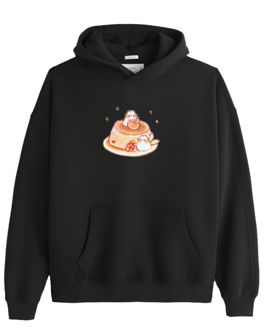 bunny Oversize Hoodie Black 43