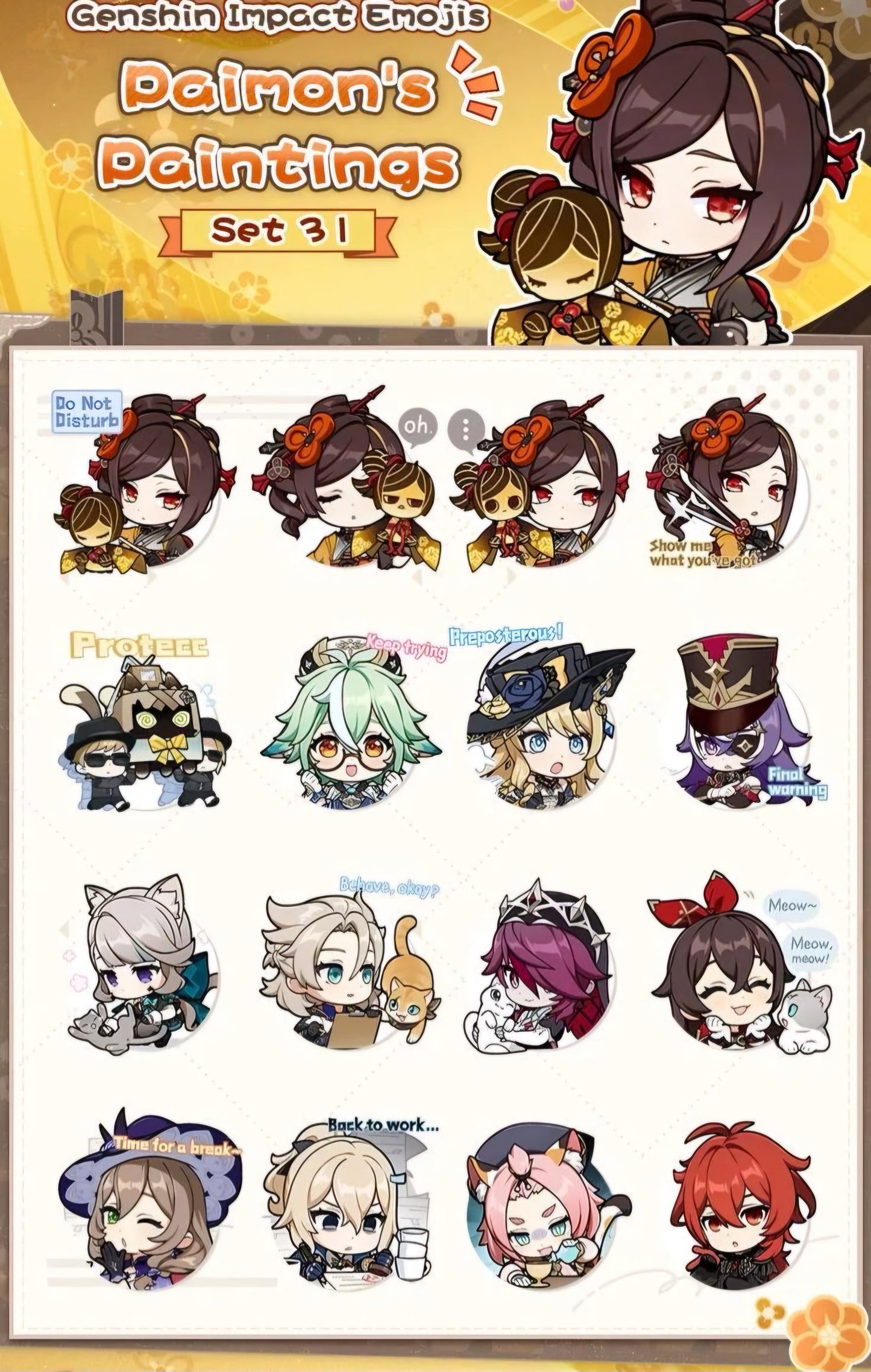 Genshin Impact Sticker 43
