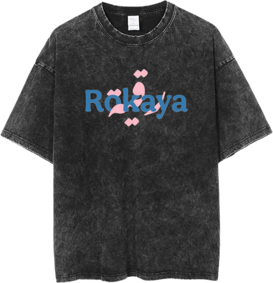 names t- shirt One Size Washed Rokaya 43