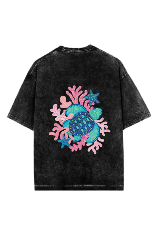Summer Vibes One Size t- shirt Washed Back 43