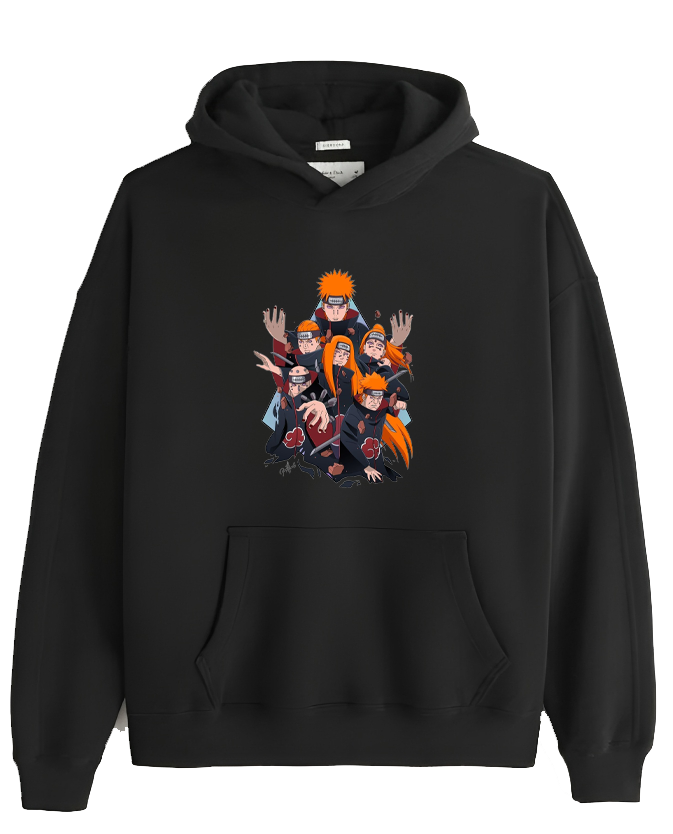 Naruto Shippuden One Size hoodie Black 83