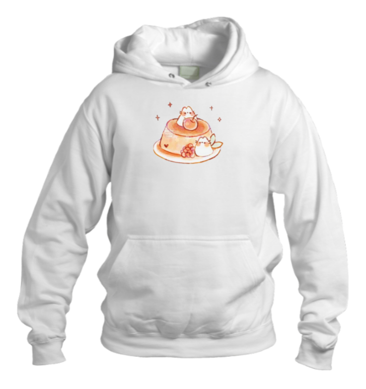 bunny Oversize Hoodie White 43