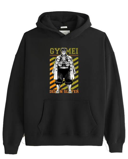 Anime Demon slayer nezuko tanjiro Oversize Hoodie Black 96