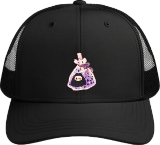 bunny Baseball cap Black 44