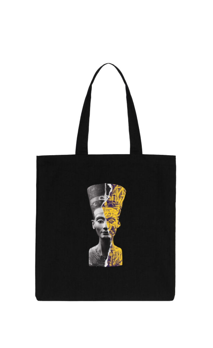 Egypt tote bag Black 44