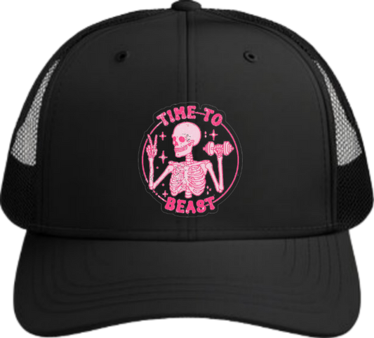 workout gym pilates Baseball cap Black 44