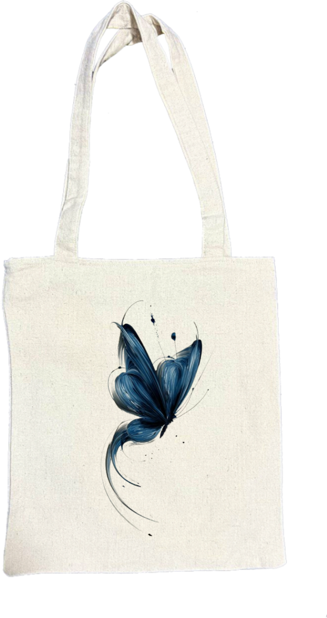 butterflies tote bag Beige 44