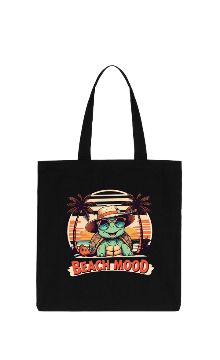 Summer Vibes tote bag Black 44