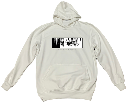 Anime Attack on titan shingeki no kyojin eren levi mikasa Aot White Oversize HOODIE 44