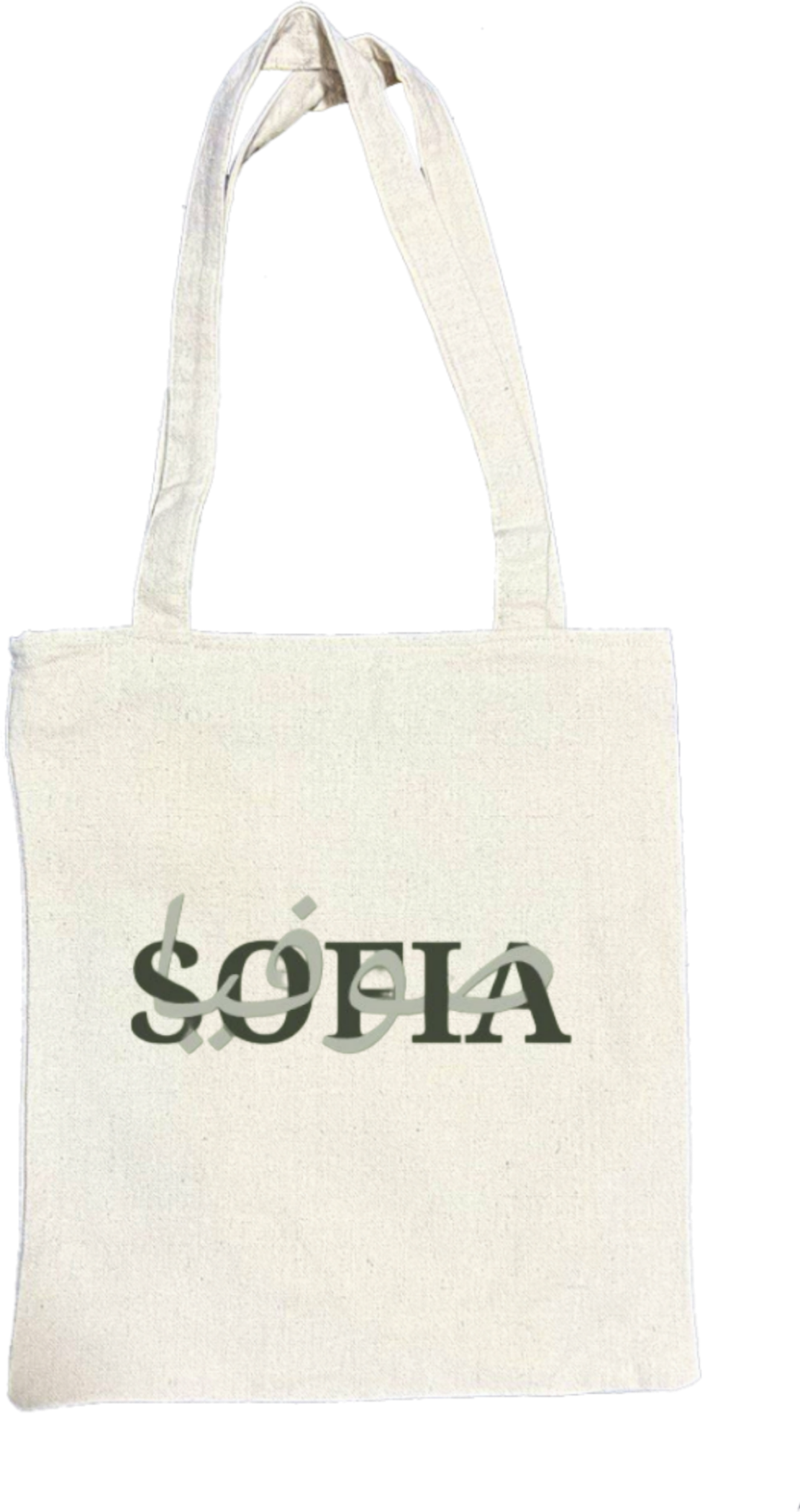 names tote bag beige SOFIA 44