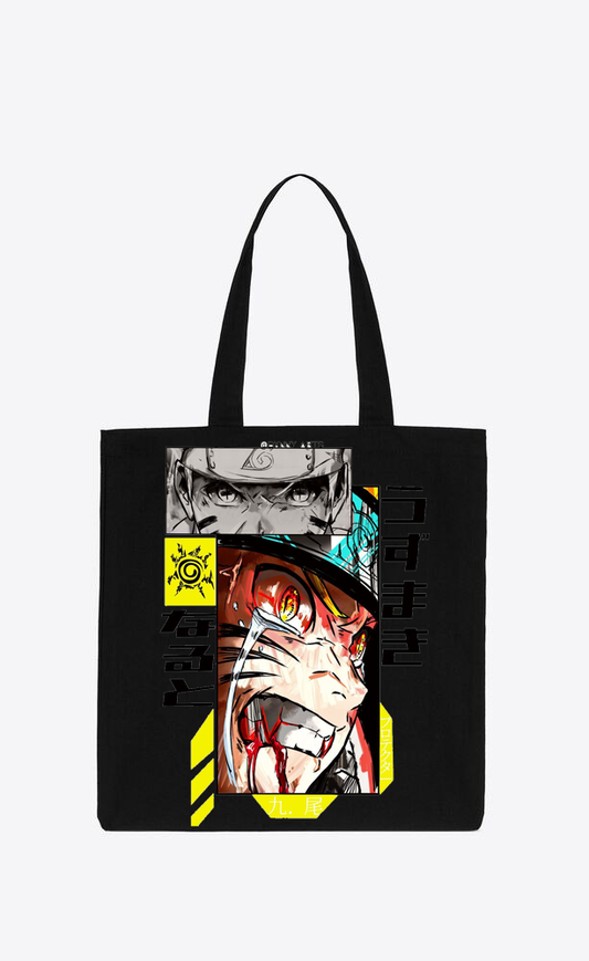 Naruto Shippuden tote bag Black 44