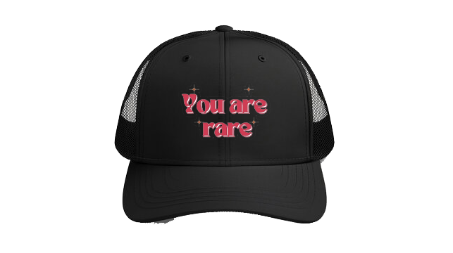 Baseball cap Black You are rare 44