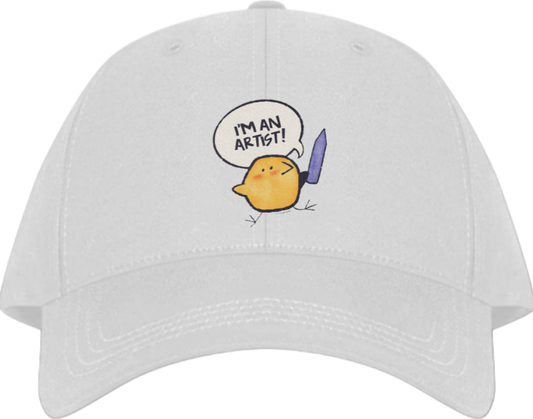 Baseball cap White I'M AN ARTIST 41