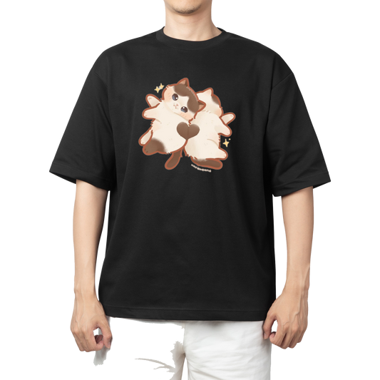 cat One Size t- shirt Black 44
